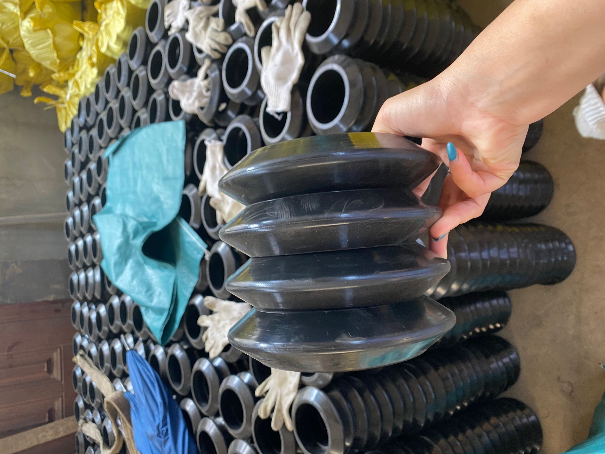 自产自销托辊橡胶o型圈 万信托辊胶圈